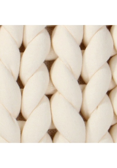 Hmy1801 Chunky Örgü Yastık Naturel