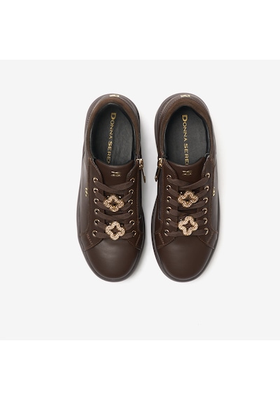 Testa Di Moro Sneaker Kadın 186333mk Donna Serena Kahve