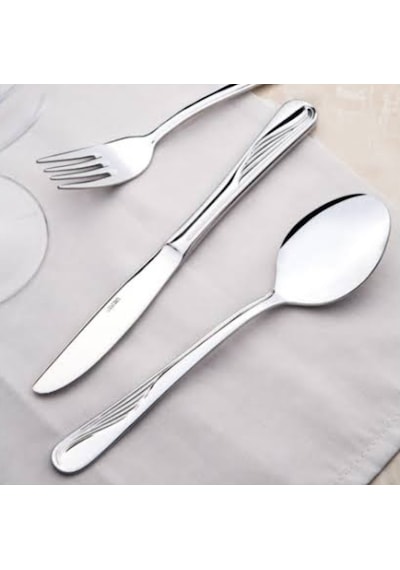İmran 12 Adet Kuşkanadı Modeli Pasta Bıçak 304 Kalite 10 mm