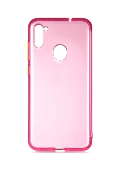 Samsung Uyumlu Galaxy M11 Kılıf Zore Bistro Kapak-Pembe