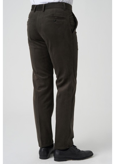White Stone Amora P1031 Slim Fit Pamuklu Kadife Pantolon A.haki A.haki Haki