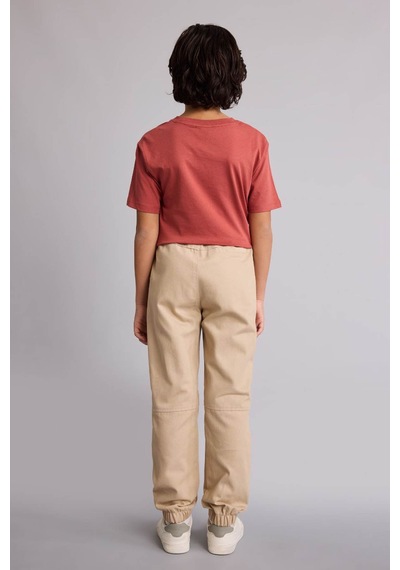 Defacto Jogger Fıt Bej Erkek Çocuk Pantolon B6713a8/bg732 Bej
