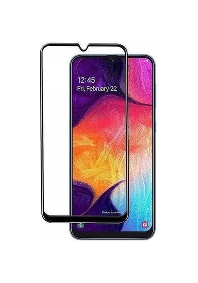 Nano Teknoloji Cam Huawei Y6 2019 Siyah Kırılmaz Cam Ekran Koruma