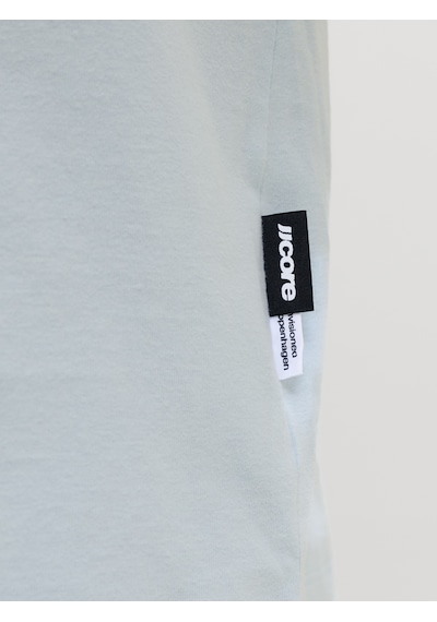 Jack&jones Jcoclub Badge Tee Ss Crew Neck Mavi