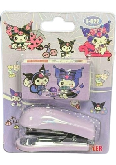 Sanrio Kuromi Mini Zımba Seti 2'li Mor