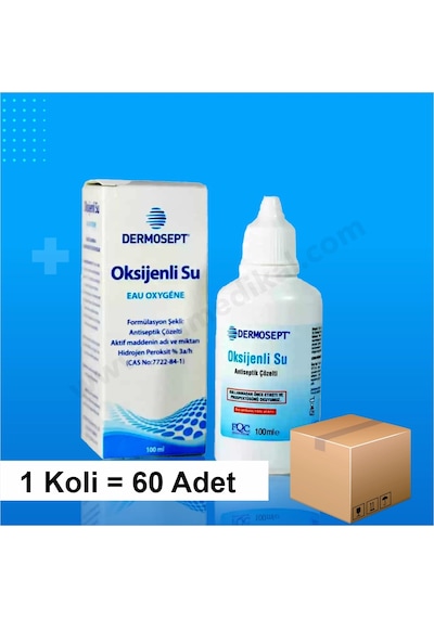 Dermosept Oksijenli Su 100ml - 60 Adet