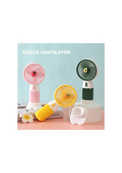 Robeve Vantilatör Plaj Oyuncağı Deniz Oyuncağı Mini Vantilatör Mini Fan Şarjlı Vantilatör Şarjlı Fan Meyveli Fan Çocuk Vantilatörü Çocuk Fanı Stantlı Fan Masaüstü Fan Masaüstü Vantilatör