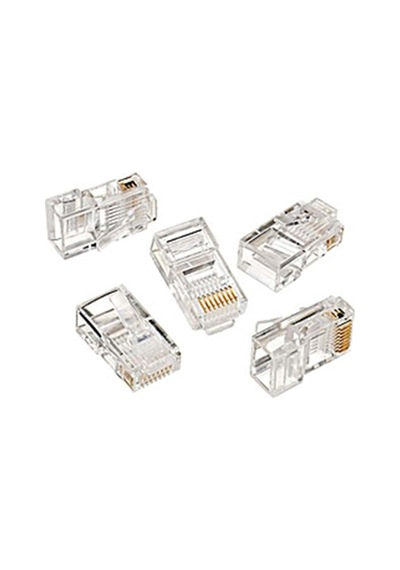 Ztech Rj-45 Cat5 Konnektör 100 Lü Paket