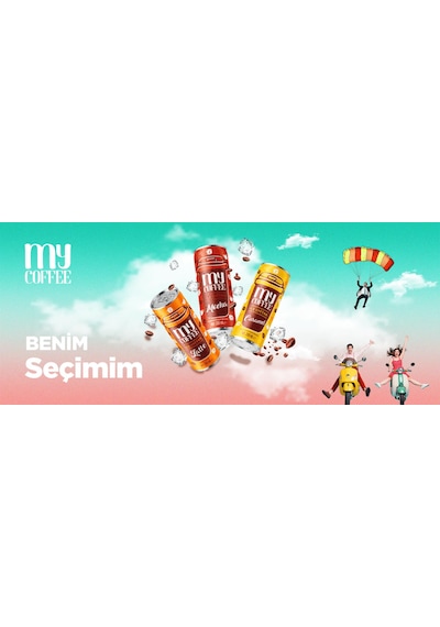 My Coffee Caramel Aromalı Soğuk Kahve 250 Ml X 12 Adet Hazır
