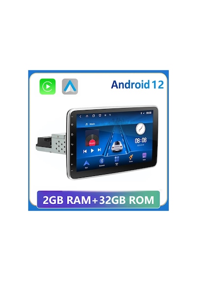 Android Multimedya 10,1 İnc 360 Dönen Carplay 2/32gb Hdıps