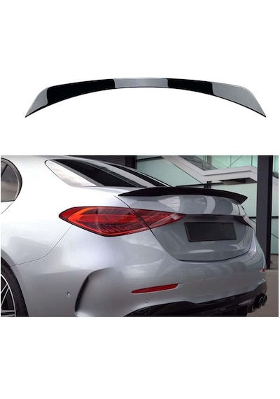 Mercedes W206 Bagaj Üstü Spoiler C Serisi 2021+ C63s Piano Black