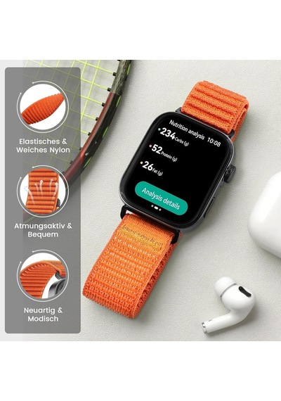 Spor Kol Bandı, Huawei Watch Fit 4/4 Pro/3 İle Uyumlu, Spor Loop Naylon Kayış, Huawei Watch Fit 3/4/4 Pro Erkek Ve Kadın İçin