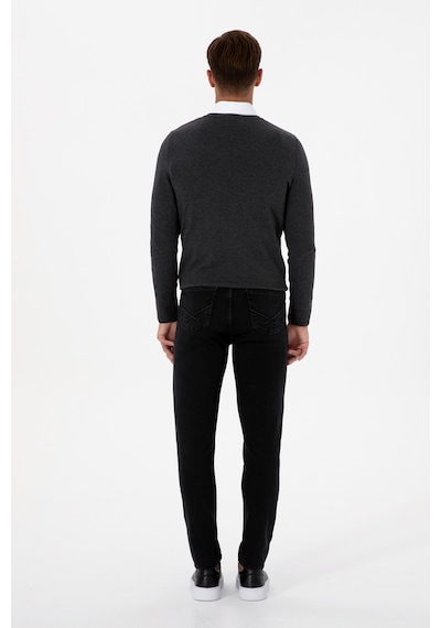 U.S. Polo Assn. Erkek Siyah Slim Fit Jean Pantolon 50307713-DN0027