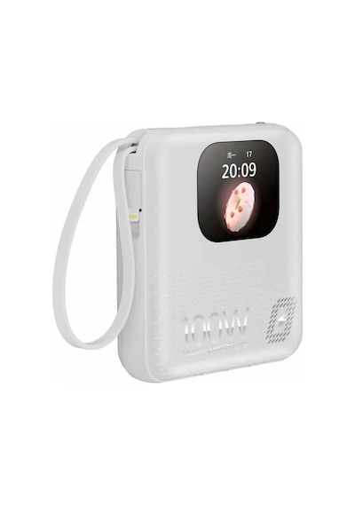 Akıllı Powerbank 10.000 Mah 4 Çıkışlı Taşınabilir Dijital Göstergeli Çok Renkli