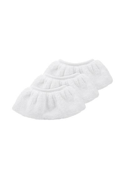 Srfn Ticaret Karcher Beyaz Buharlı Temizlik Makinesi Beyaz Mikrofiber Bez 3'lü Sc2 Sc3 Sc4 Sc5 Uyumlu
