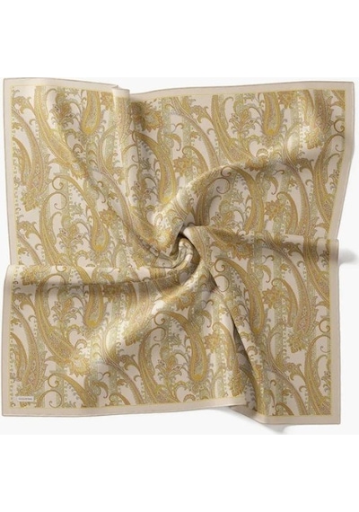 Silk Home Twill İpek Eşarp - 11542-12 Krem
