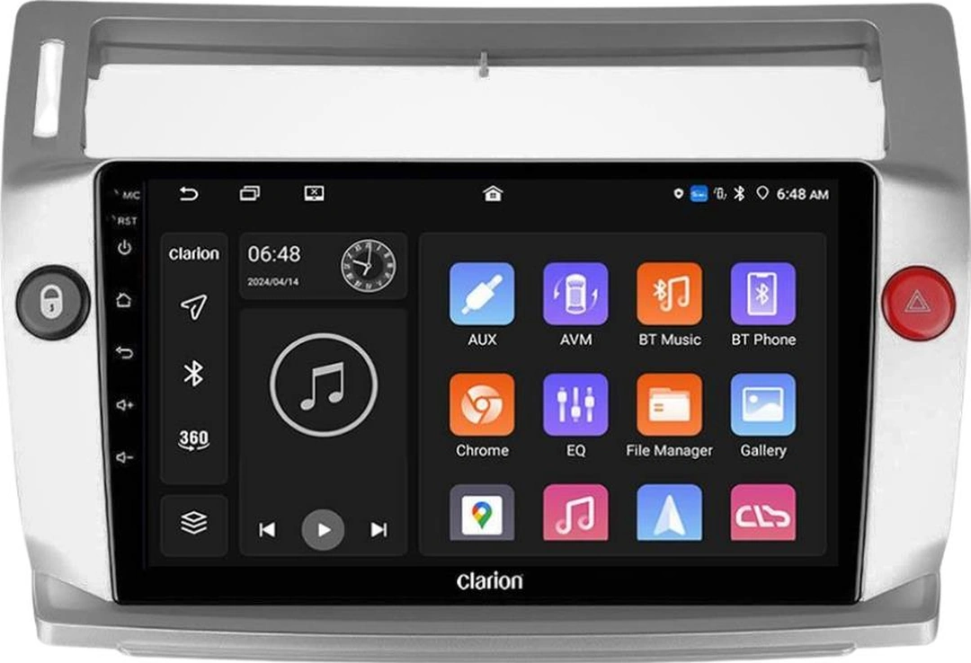 Citroen C4 Android Multimedya Sistemi 2-32 For-x 2005-2011 9"