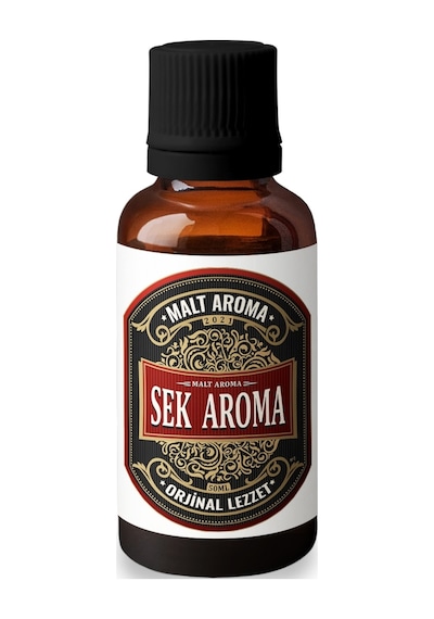 Sek Aroma Red Malt Hazır Karışım Viski Kiti - Red Malt Hazır Karışım Viski Aroması 50 ML - 5 L Uyumlu