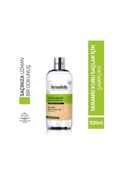 Dermobella Seramid Kuru Şaçlar İçin Bakım Şampuanı 500 ML