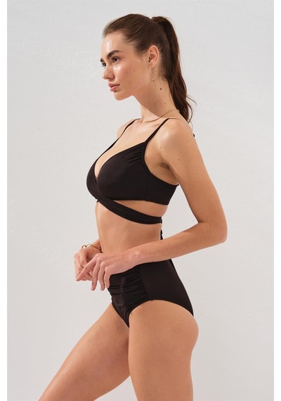 Pierre Cardin 231236 Sasha Belden Bağlamalı Bikini Siyah