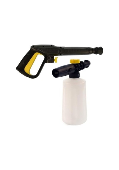 Karcher K Serisi Basınçlı Yıkama Makinesi İle Uyumlu Tetikli Püskürtme Tabancası Ve Köpük Aparatı Sprey Şişe