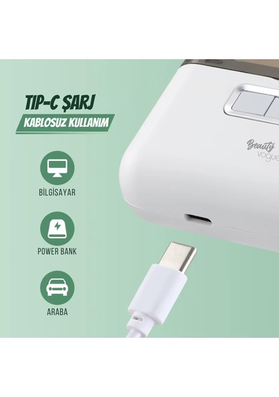 Şarjlı Tırnak Kesme Ve Manikür Cihazı Elektrikli Tırnak Makası Manikür Makinesi