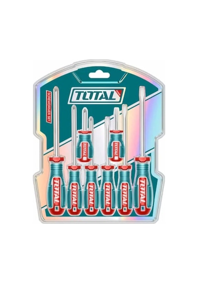 Total 8 Parça Tornavida Seti Yüksek Kalite Tksds0826