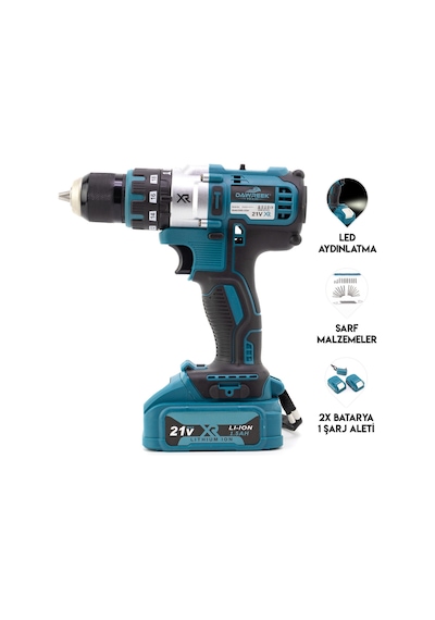 Dawreek 10 MM Çelik Mandren Vidalama MKD5P
