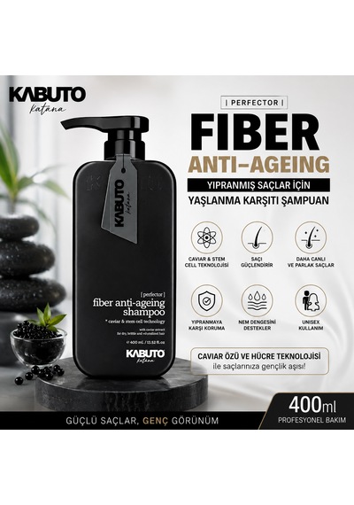 Fiber Anti Ageing Şampuan 400 Ml Yıpranmış Saçlar İçin Yaşlanma Karşıtı Bakım Keratin Destekli Onarıcı Şampuan Fiber Anti Ageing Şampuan 400 Ml Yıpranmış Saçlar İçin Yaşlanma Karşıtı Bakım Keratin Destekli Onarıcı Şampuan