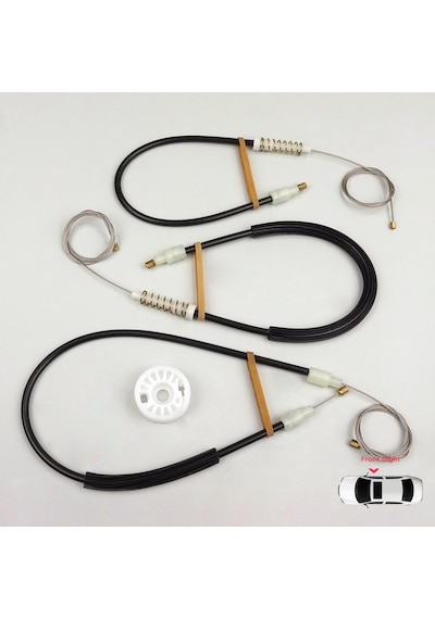 Ön Sağ Cam Kriko Tamir Seti Bmw 5 Serisi E60 E61 2003-2010 İçin Standart