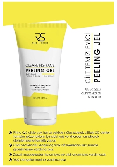 Bee Beauty Pirinç Peeling Jel 40 Ml