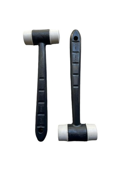 Ayrex Plastik Vidalı Tokmak 40 Mm Beyaz