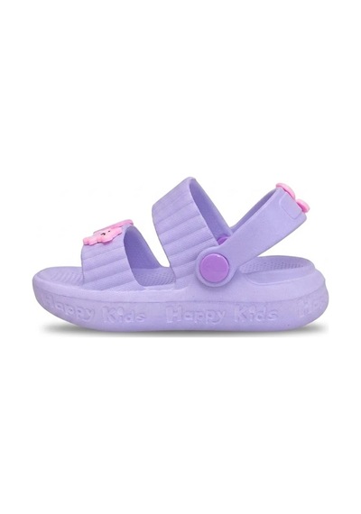 Elit Mys4592 Bebe-patik Çocuk Emojili Işıklı Sandalet Lila