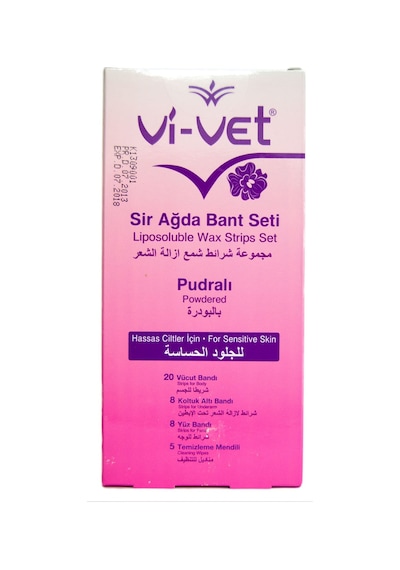 Vi-Vet Ağda Bandı Vücut 41Li Pudra