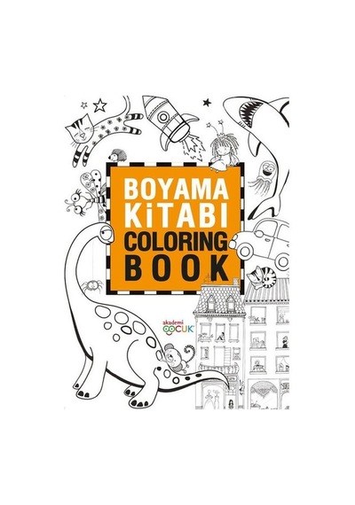 Akademi Çocuk Boyama Kitabı