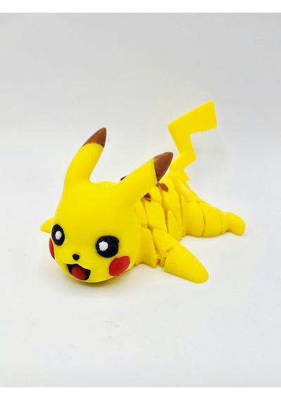 Hareketli Eklemli Pikachu Figür - Eğlenceli Ve Dekoratif Oyuncak 2li Set