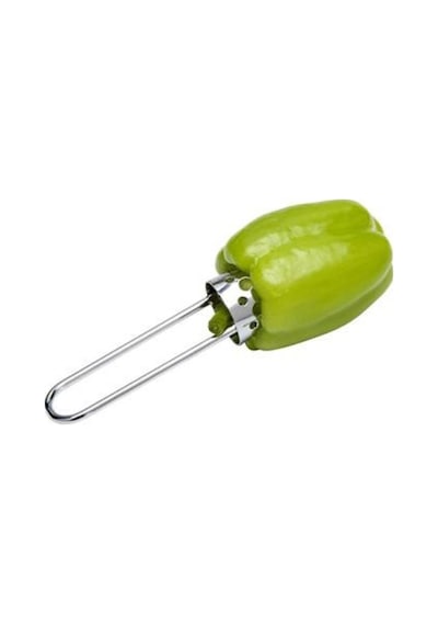 Dolma Biber - Kabak Oyacağı Uzun + İnox Soyacak + Rende 2 Parça - 2li Set P9l4td Inox Diğer
