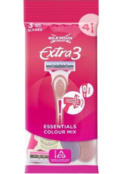 Wilkinson Sword Ekstra 3 Beauty Kullan At Kadın Tıraş Bıçağı 2'li