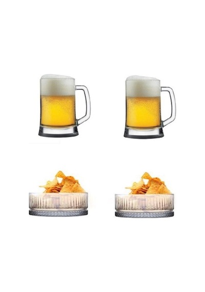 4 Parça Pub Set Beyaz