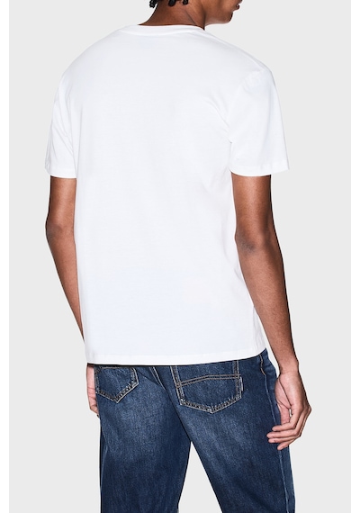 Armani Exchange Erkek T Shirt Xm002179 Af12308 U0009 Beyaz Beyaz