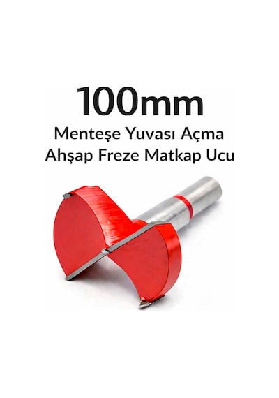 Senbang 100 Mm Menteşe Yuvası Açma Ahşap Freze Matkap Ucu Panç