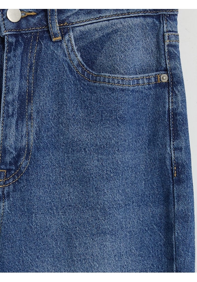 Lcw Comfort İndigo Straight Fit Kadın Jean Pantolon