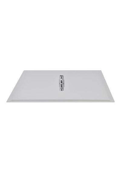 Fause Ankastre Duş Başlığı Borulu Kare Slim Metal 50x50 Cm Tavandan Krom