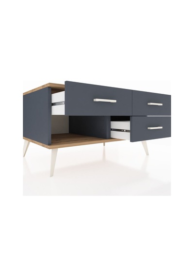 Kronos Şifonyer 3 Çekmeceli 88x59x48 Antrasit-çam/antrasit Çam/antrasit Kronos Şifonyer 3 Çekmeceli 88x59x48 Antrasit-çam/antrasit Çam/antrasit