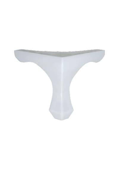 Kanepe Koltuk Çekyat Yükseltme Ayağı Plastik Lükens Beyaz 14 Cm 4 Adet Diğer