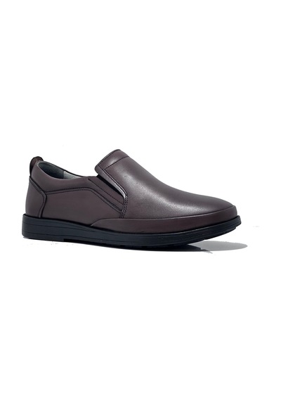 Balayk 1091 Taba Hakiki Deri Comfort Günlük Erkek Ayakkabı Taba