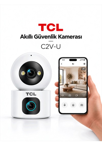 Tcl C2v-u 360 Full Hd Çift Kameralı Akıllı Güvenlik Kamerası Distribütör