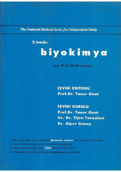 Biyokimya National Medical Series For Independent Study - Lan D. K. Halkerston