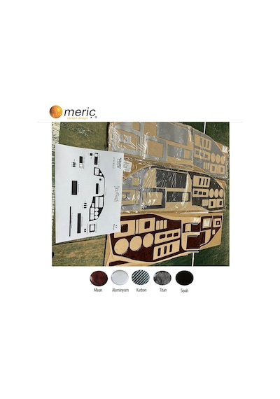 Meriç® Mercedes Sprinter Ön Torpido Kaplama 17 Parça 1995-2000 (530158141)