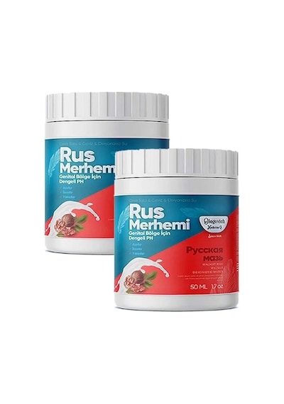 Hemengo Rus Merhemi Olegovich Medicine Rus Merhemi 50 Ml - Bandrollü - Tüy Dökücü - 2 Adet - 000031kı Hmngobzs